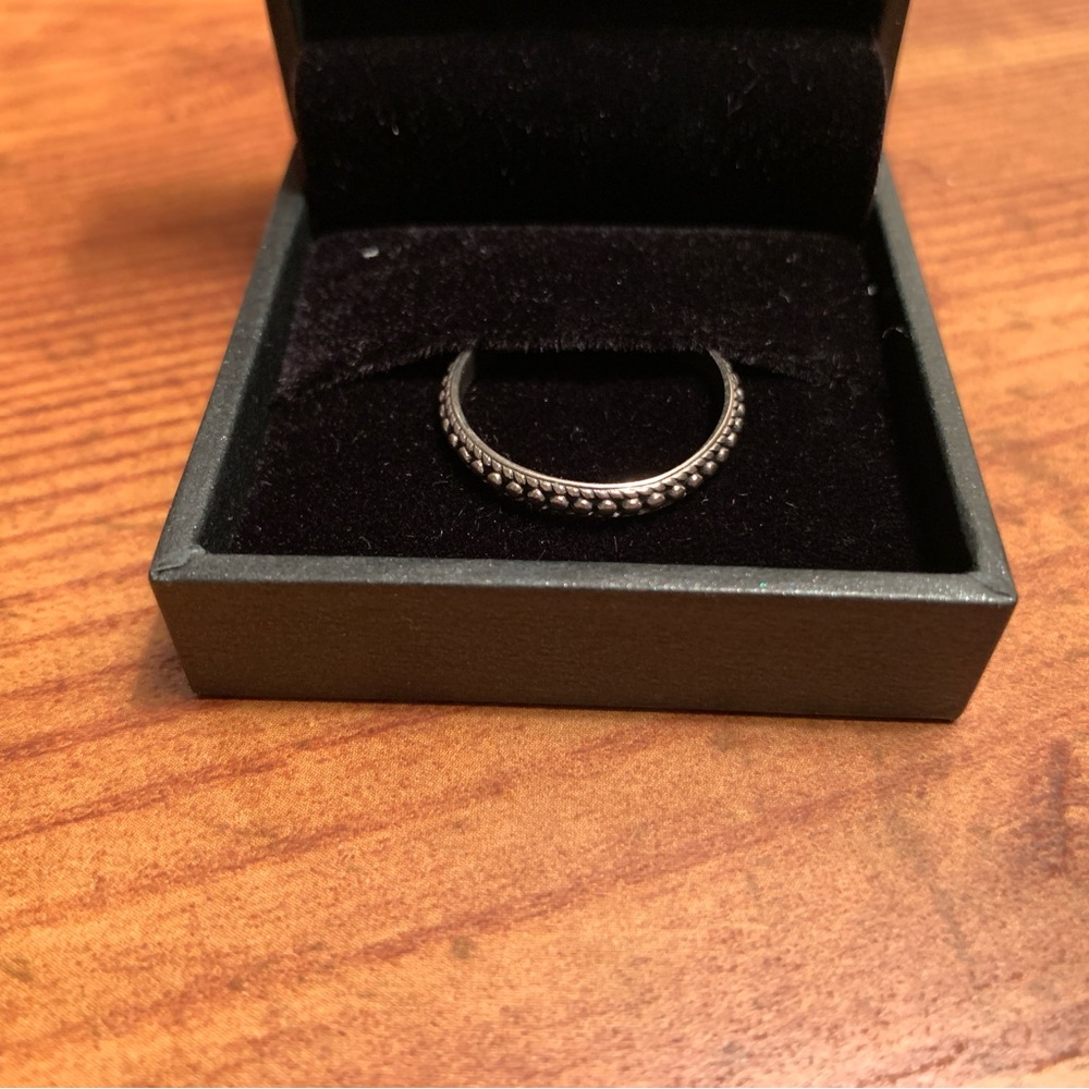NWOT Silver Textured Ring